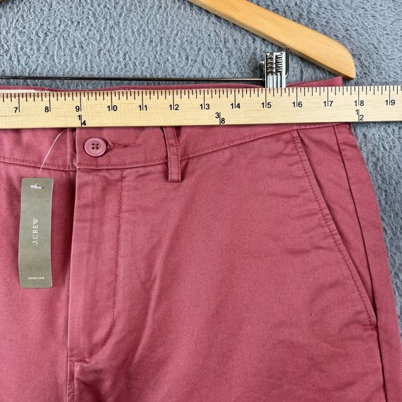 New J Crew Mens Pants 34 x 32 Broken In Urban Slim Chino Flat Front - Picture 5 of 12